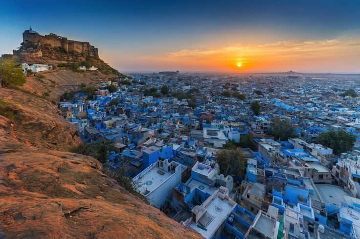 मरुस्थल का नीला नगर : जोधपुर