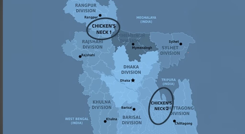 हिमंत बिस्वा शर्मा का बयान: “अगर बांग्लादेश ने हमारी चिकन नेक पर नजर डाली, तो हम उसकी दोनों चिकन नेक काट देंगे”
