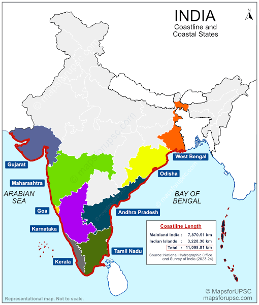 एक रात में 47% बढ़ गई भारत की समुद्री तटरेखा: वैज्ञानिक बदलाव की पूरी कहानी
