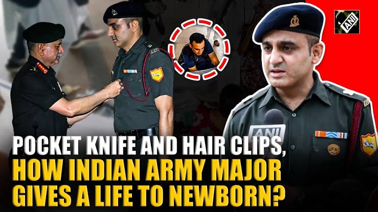 रेलवे स्टेशन पर भारतीय सेना के मेजर ने नवजात को दी नई ज़िंदगी, खुद कराया सुरक्षित प्रसव