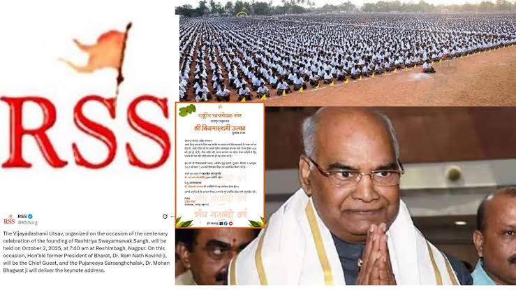 RSS विजयदशमी उत्सव 2025: संघ की शताब्दी वर्ष में पूर्व राष्ट्रपति रामनाथ कोविंद की ऐतिहासिक उपस्थिति और समावेशी नए विमर्श